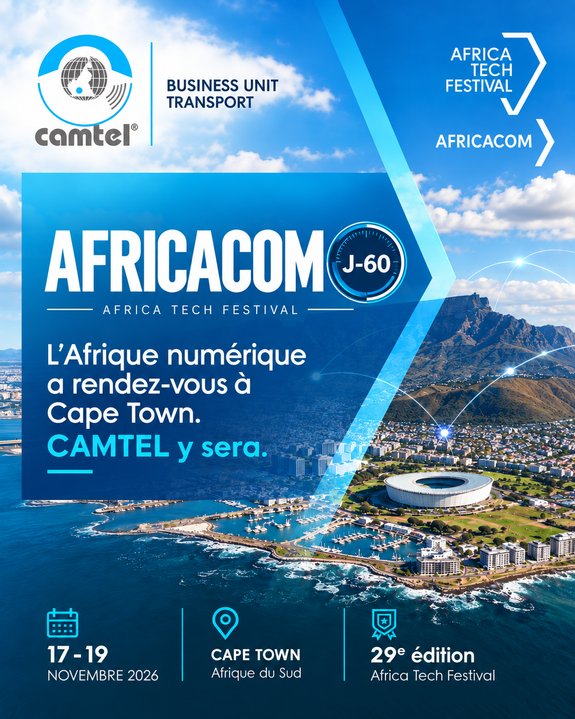 CAMTEL at AFRICACOM 2026