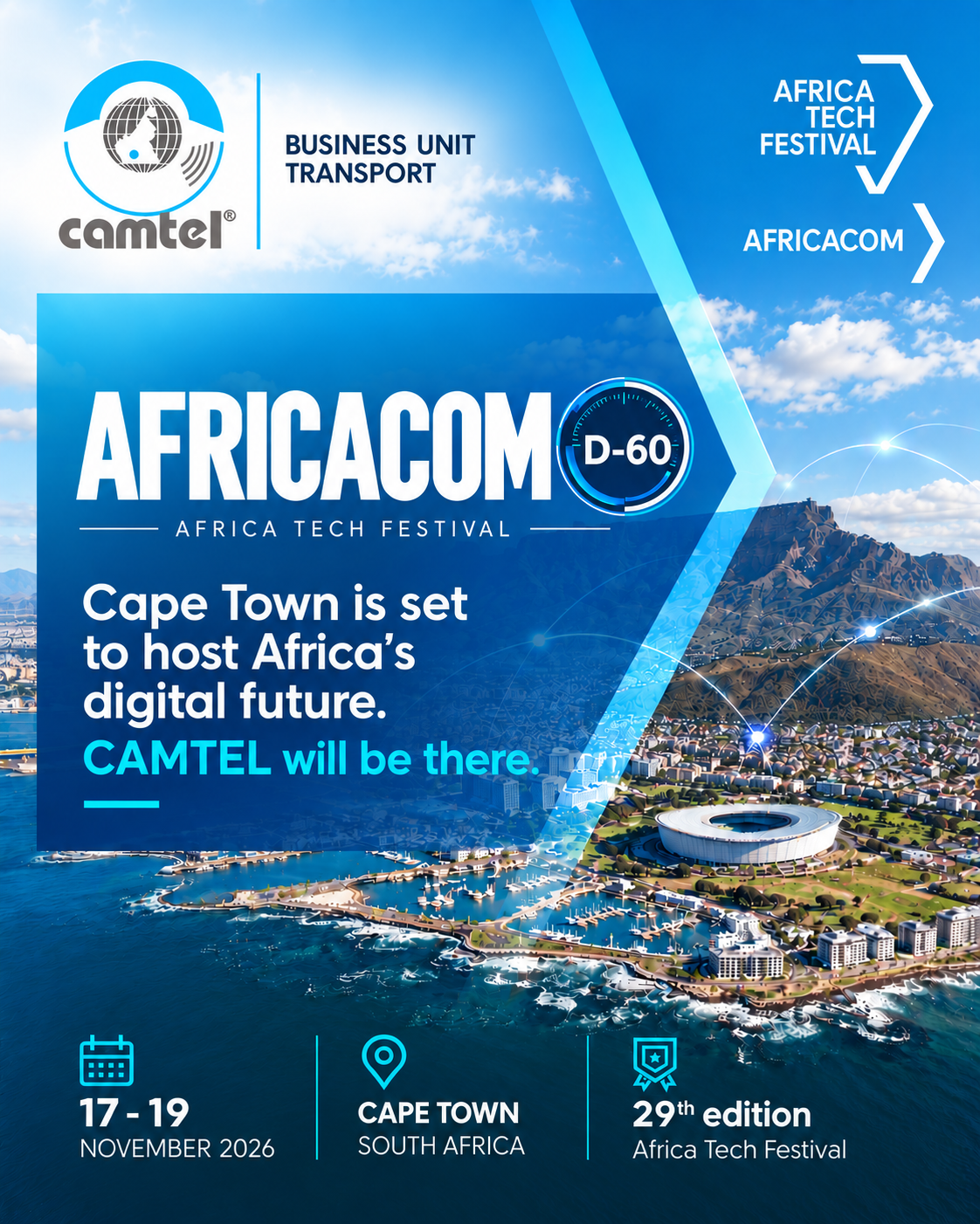 CAMTEL at AFRICACOM 2026