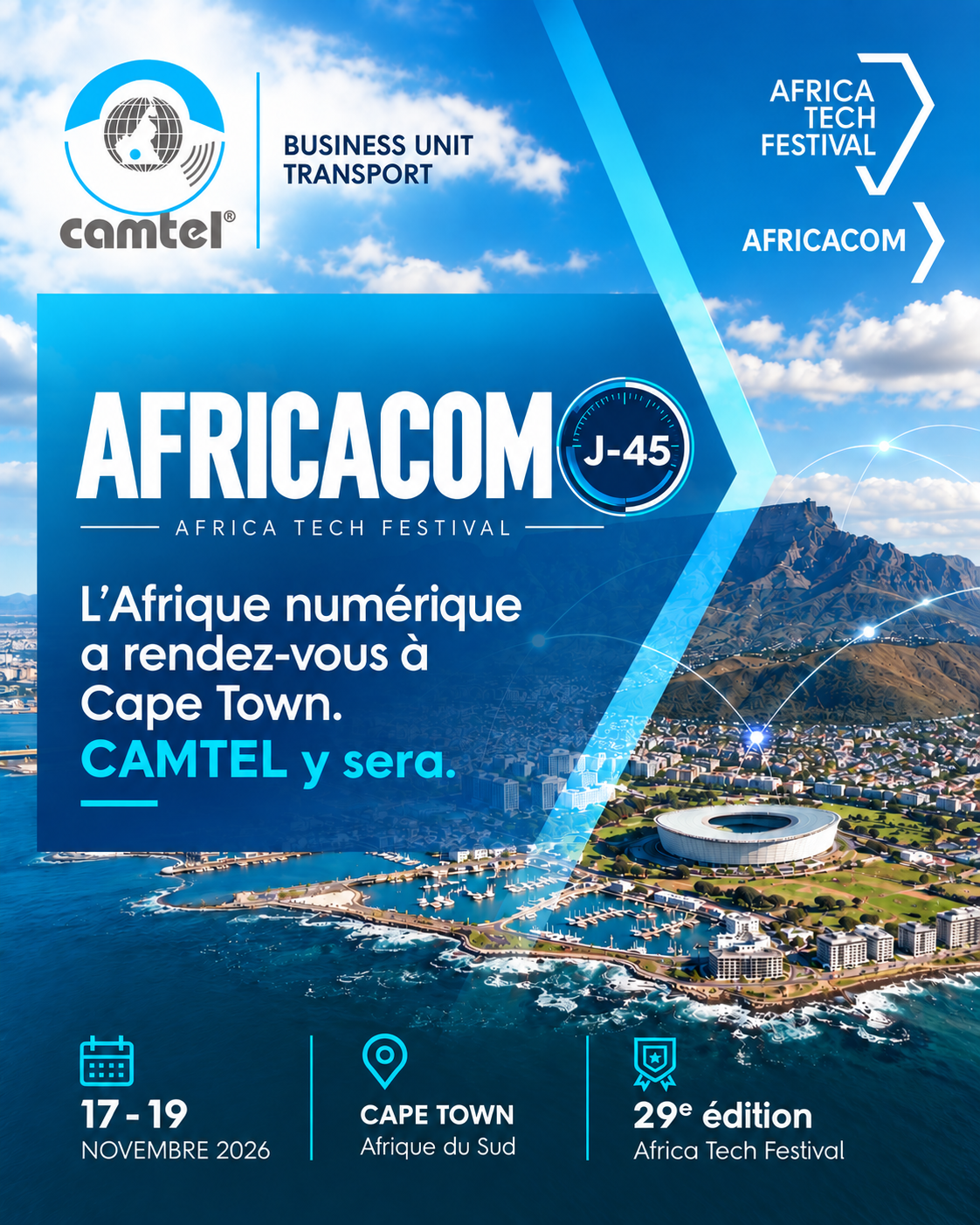 CAMTEL at AFRICACOM 2026